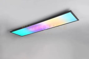 Beta plafoniera led 31w 3600lm, 2700 - 6500k rettangolare bordo ner...