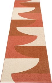 Passatoia da interno/esterno color mattone 70x270 cm Hill Brick Rust – Pappelina