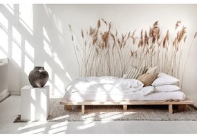 Letto matrimoniale in legno di pino con griglia 180x200 cm Japan - Karup Design