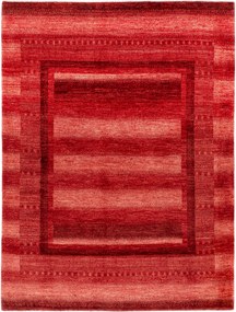 Loribaft Tappeto 180 x 240 Rosso (Iran) Annodato A Mano
