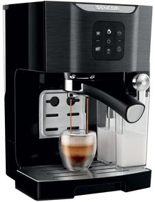 Sencor - Macchina da caffè espresso a leva 1450W/230V nero/cromo opaco