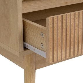 Libreria di colore naturale 80x120x40 cm Naroa – Casa Selección