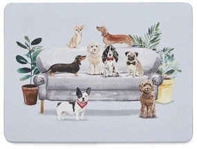 Tovagliette in sughero 4 pezzi 21,5x29 cm Curious Dogs - Cooksmart ®