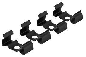 Clips di Fissaggio per Profilo da Incasso per striscia LED (conf. 4pz)