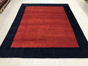 Gabbeh Tappeto 310 x 390 Rosso (Iran) Annodato A Mano