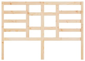 Testiera per letto 146x4x104 cm in legno massello di pino