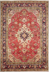 Tabriz Tappeto persiano 200x300 Rosso (Iran) Annodato A Mano