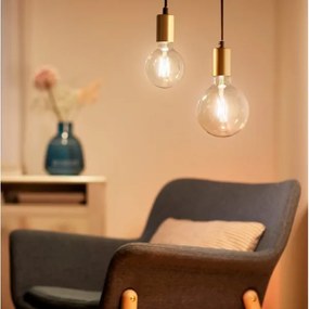 Lampadina LED dimmerabile G95 E27/6,7W/230V 2700-6500K CRI 90 Wi-Fi - WiZ