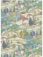 Osborne & Little Carta da parati Lodhi - Gold