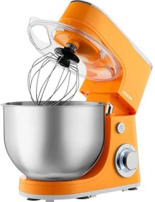 Sencor - Robot da cucina con ciotola in acciaio inox 1300W/230V arancione