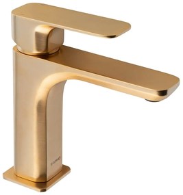 Rubinetto per lavandino dorato verticale Spy – Sapho