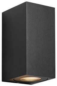 Nordlux - Applique da esterno CANTO 2xGU10/28W/230V IP44 nera