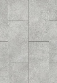 Mexen Silver Galaxy pannelli vinilici 610 x 305 mm LVT Dryback 2,5 mm, supporto in PVC, 4 V-Fuga, Terrazzo