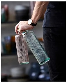 Bottiglia di vetro rosa da 1,2 l Kusintha - Bitz