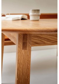 Tavolo da pranzo pieghevole in rovere naturale 100x220 cm Amalfi - Hammel Furniture