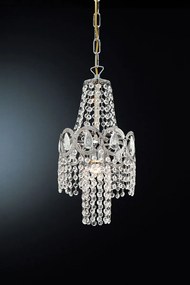 1-light suspension lamp - 415/S1 -Royal Crystal  Arredoluce Oro 24 kt