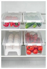 Set di organizer da frigo in plastica 4 pz - Hermia