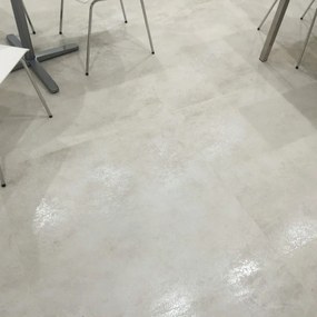 Piastrella da pavimento e rivestimento interno in gres porcellanato 100 x 100 cm rettificato beige lucido Oxido Marfil R9 traffico intenso (pei 4/5) Sp. 3.5 mm COVERLAM