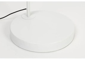 Lampada da terra bianca con paralume in tessuto (altezza 220 cm) Martine - White Label