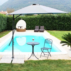 VERSUS - ombrellone da giardino decentrato 2 x 3