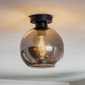 Plafoniera soffitto Sofia Eko-Light, dimmerabile, Alluminio / Grigio / Zincato, Soggiorno / Sala da pranzo, Vetro, Moderno, Plafoniera