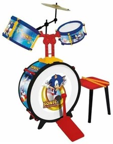 Batteria Musicale Sonic Per bambini