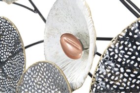 Pannello Decorativo Astratto Grid 135X7,5X69 Cm In Ferro Multicolore