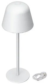 Lampada da Tavolo Ricaricabile 2.2W IP54 CCT Dimmerabile - Bianca