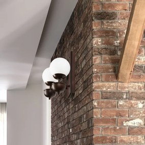 Brilagi - LED Applique COTTAGE 2xG9/40W/230V faggio/bianco