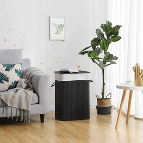 Cestino porta biancheria GUS nero