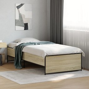 Giroletto rovere sonoma 100x200 cm legno multistrato e metallo