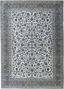 Kashan Tappeto persiano 420 x 310 Beige (Iran) Annodato A Mano