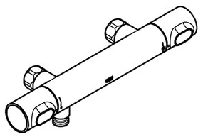 GROHE 34799000 - Miscelatore termostatico per doccia PRECISION FLOW DN 15 cromato