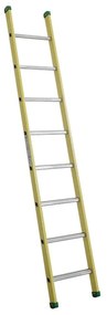 Scala FACAL Vetroprima Singola in fibra di vetro 8 gradini portata massima 150 kg EN 131 per lavori fino a 3.5 m