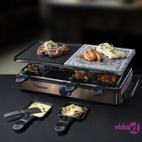 Bestron Piastra per Raclette ARG1200CO 1400 W Color Rame