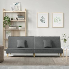 Divano Letto Grigio Scuro İn Tessuto /