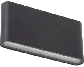 Applique a LED da esterno ARWENA 2xLED/6W/230V IP54 nero