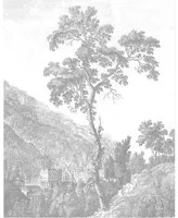 KEK Amsterdam Carta da parati panoramica Engraved Landscapes 1 - XS