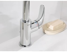 GROHE 24330001 - Miscelatore lavabo EUROSMART, misura L, cromo lucido