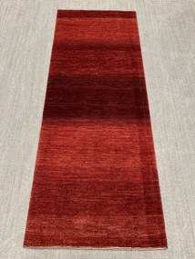 Loribaft Tappeto 90x230 Rosso (Iran) Annodato A Mano