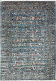 Samarkand Tappeto orientale 350 x 240 Grigio (Pakistan) Annodato A Mano