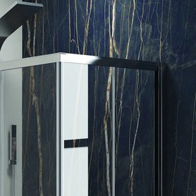 Box doccia 120x70 vetro 6mm anticalcare KF1000 - KAMALU