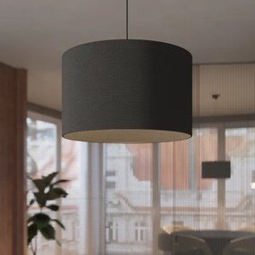 Sollux SL.1406 - Lampadario a sospensione con filo NOVA 1xE27/15W/230V diametro 40 cm nero