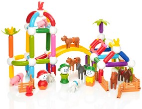 SmartMax - Contenitore - Set fattoria XXL - 116 pezzi