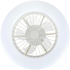 Lucci Air 513200 - Luce LED dimmerabile con ventilatore OSLO LED/20W/230V bianco + TC