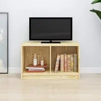 Mobile Porta TV 70x33x42 cm in Legno Massello di Pino cod mxl 25432