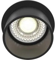 Faretto da incasso Downlight in Alluminio Reif Nero