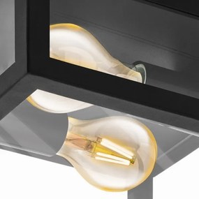 Eglo 99122 - Plafoniera da bagno AMEZOLA 2xE27/40W/230V