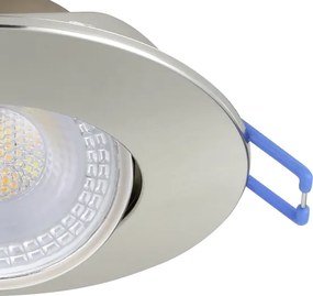 Eglo 300194 - Set 5x faretti LED da incasso GEDREZ LED/4,9W/230V Ø 9 cm cromo