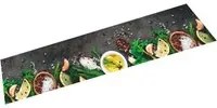 Tappeto da Cucina Lavabile Spezie 60x300 cm Velluto 4005610